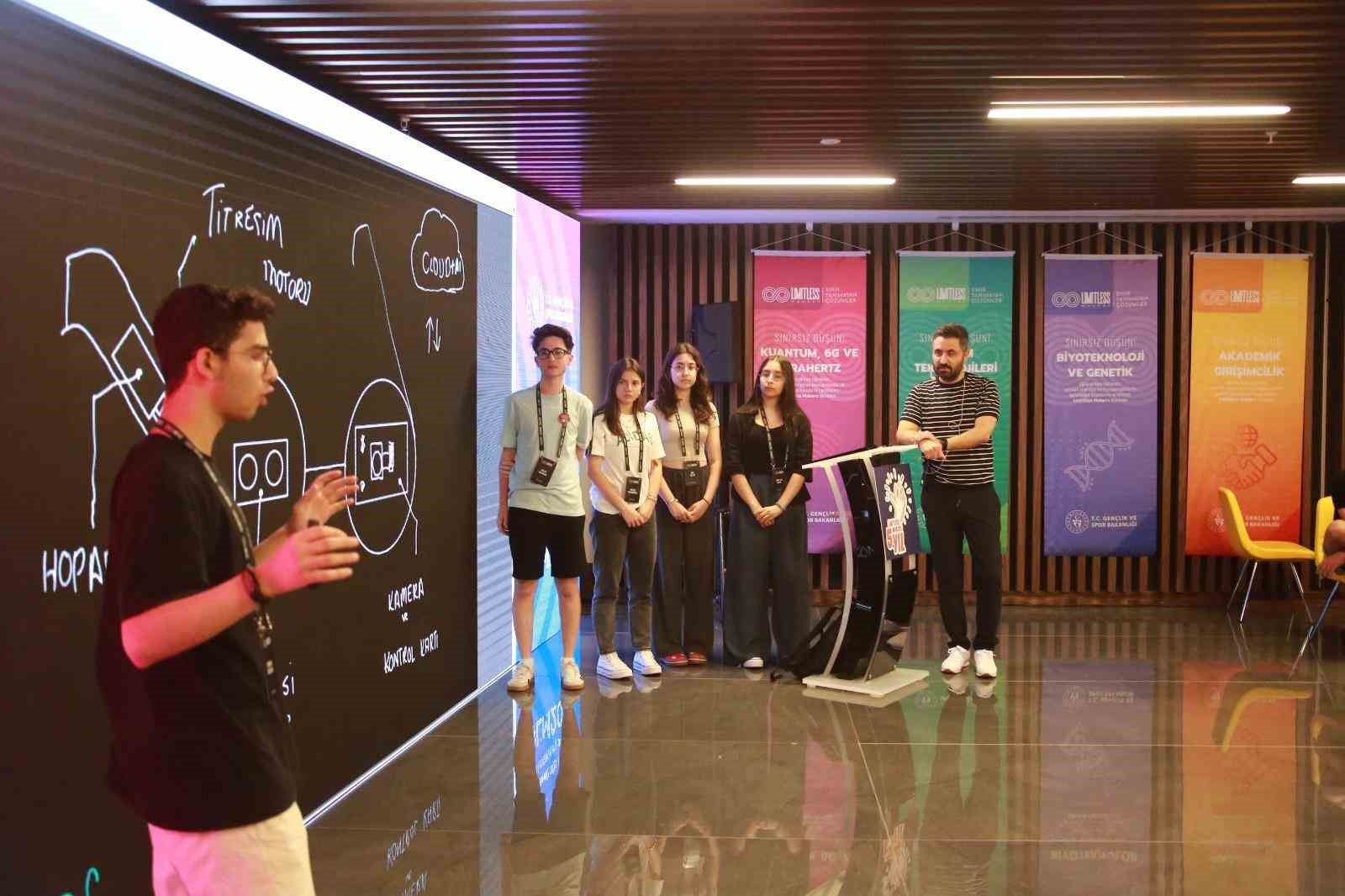 Başarılı Gençler Girişimcilik ve Teknoloji Kampında Bir Araya Geldi