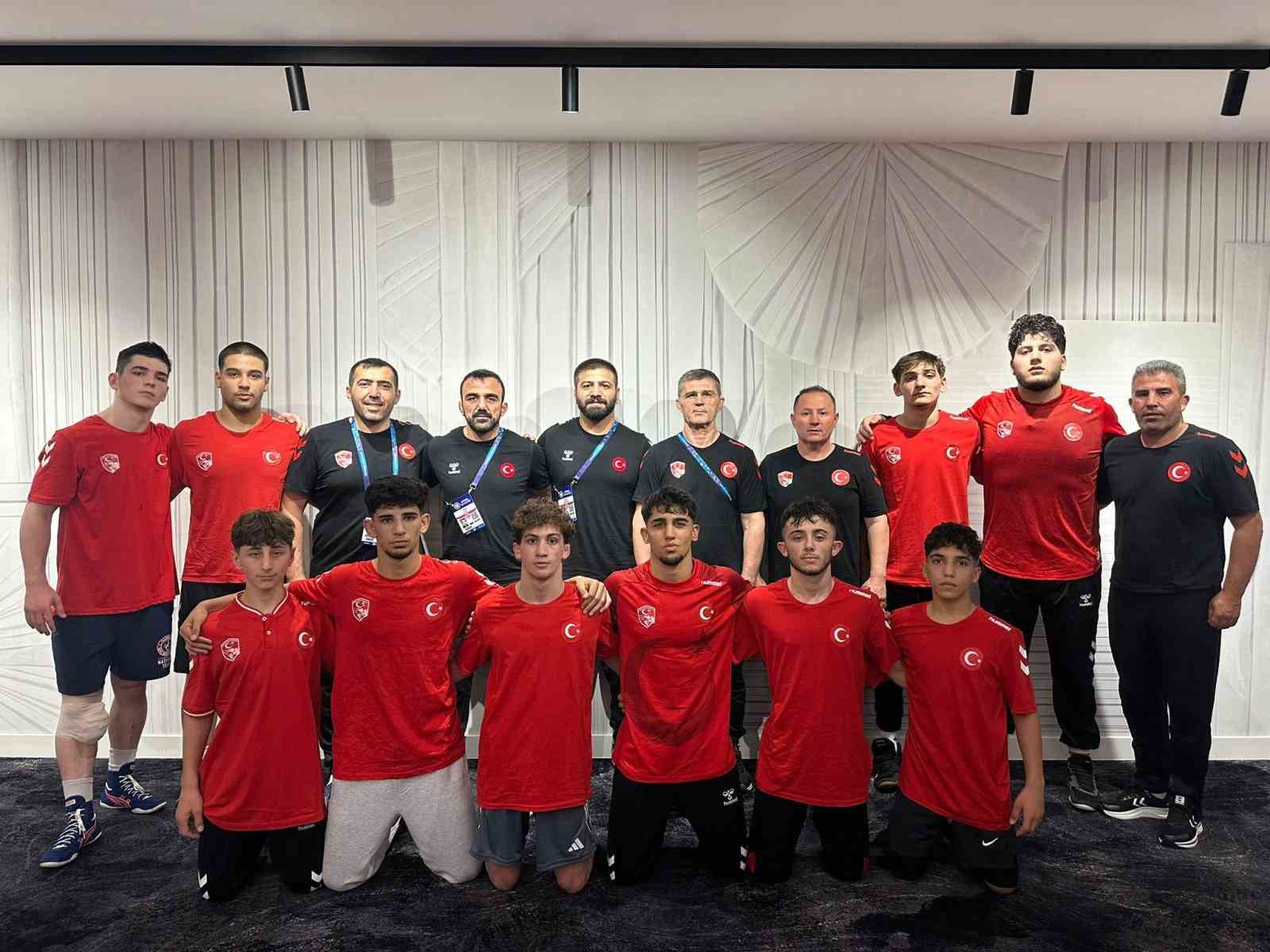 U17 Dünya Güreş Şampiyonası Yarın Atina’da Başlıyor