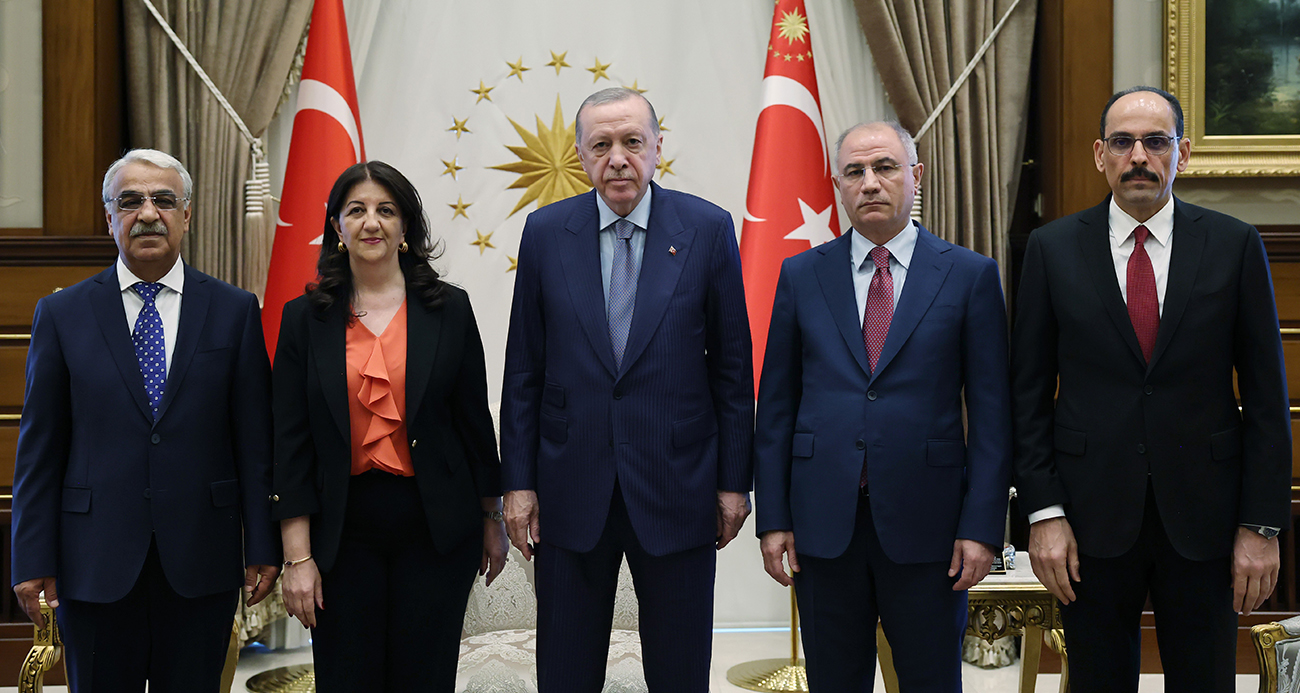 Cumhurbaşkanı Erdoğan, DEM Heyetini kabul etti: Görüşme Bir Saat Sürdü