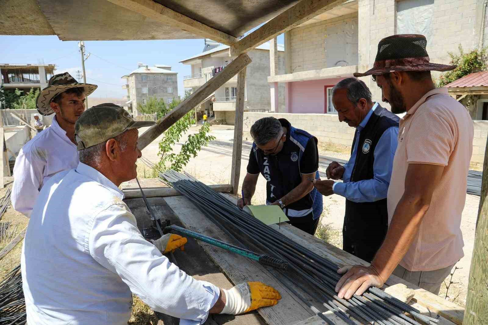 Van’da kaçak yapılaşmaya karşı denetimler arttırıldı