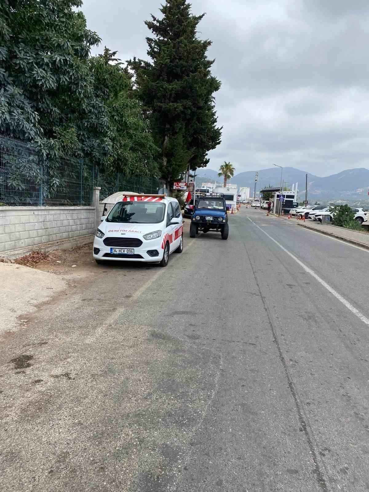 Korsan taşımacılık denetiminde 20 araca ceza yazıldı