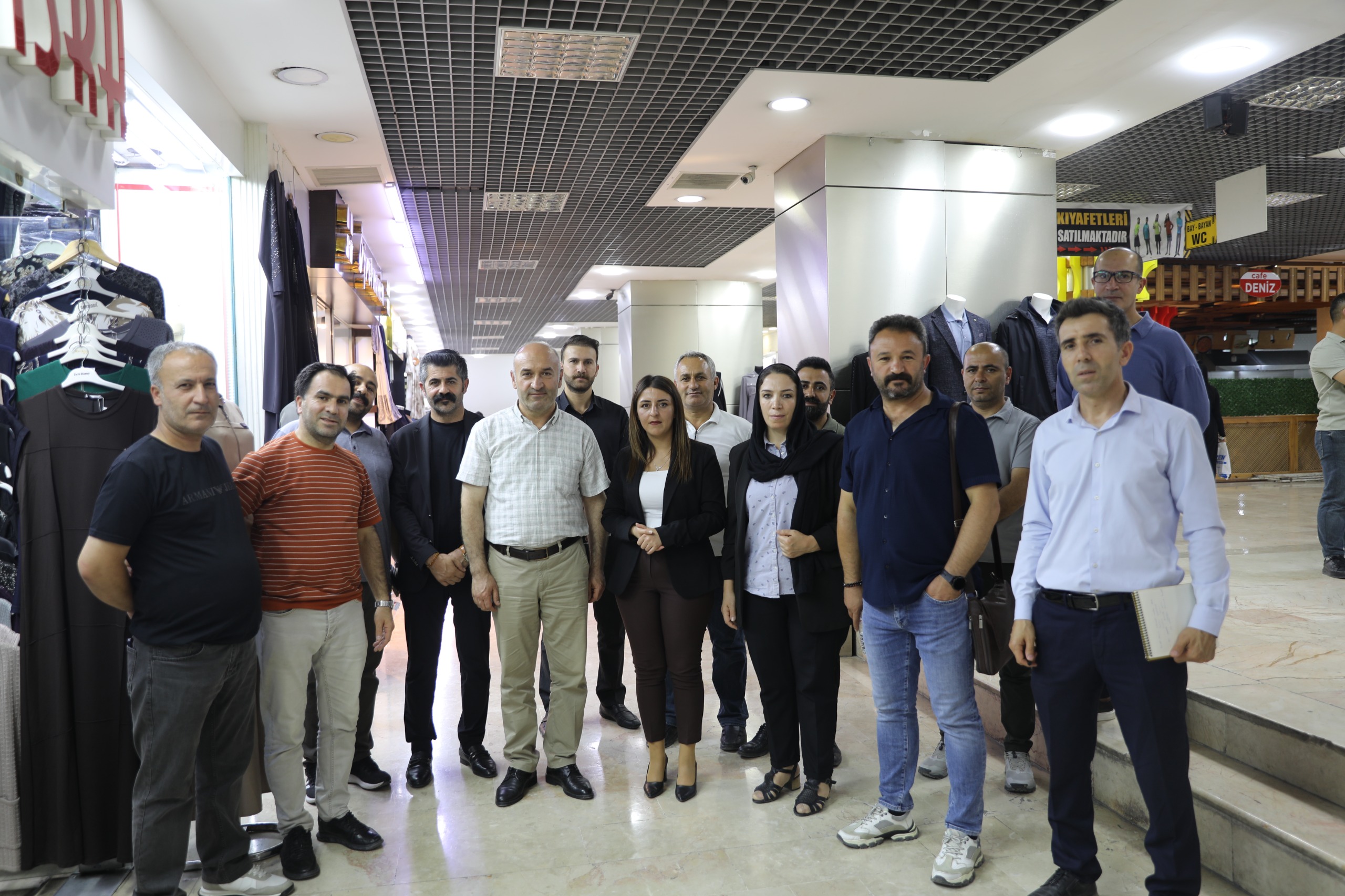 İpekyolu Belediyesinden Yeraltı Çarşısı Esnafına ziyaret