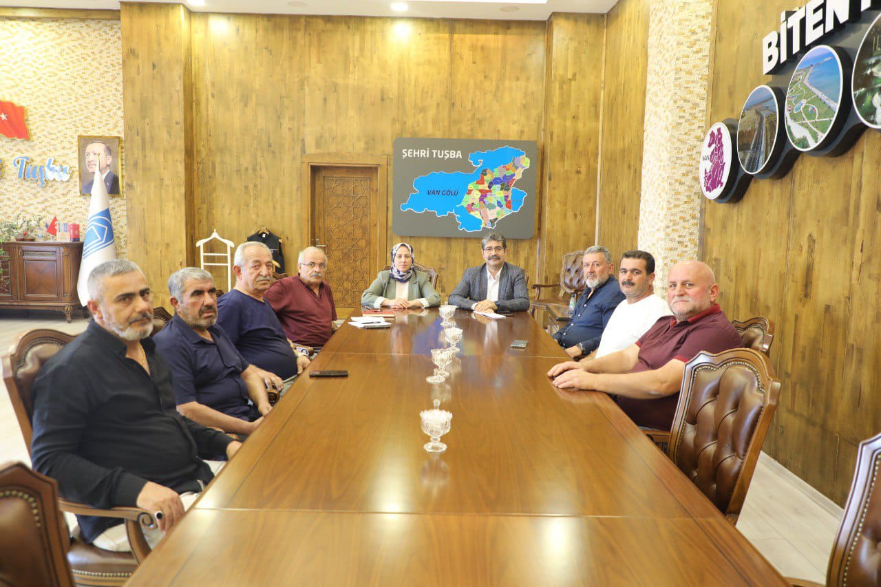 Tuşba Belediyesi Eşbaşkanları, Van Oto Sanayi Sitesi Yönetimiyle Bir Araya Geldi