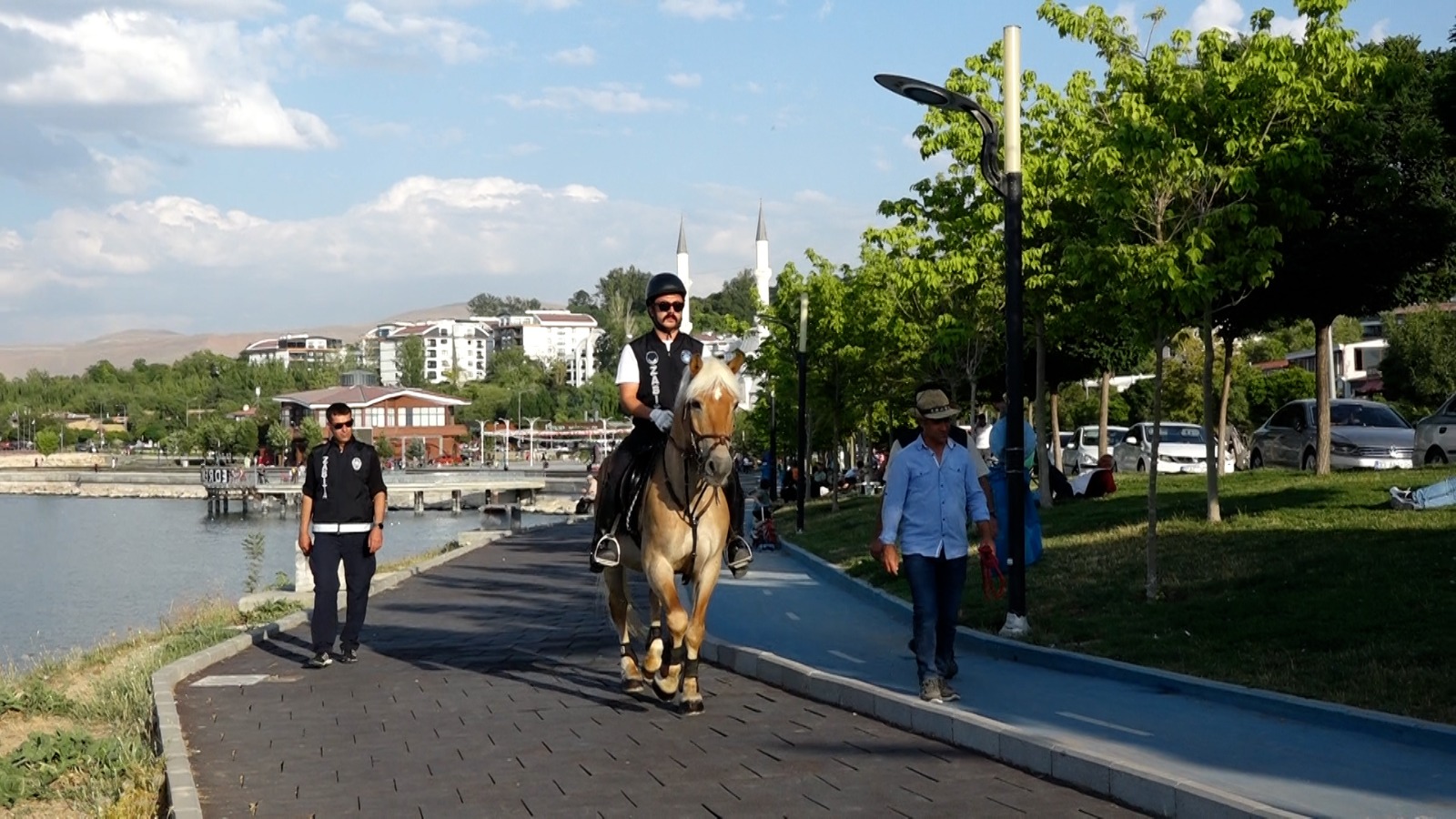 Van’ın Edremit ilçesinde atlı zabıta dönemi