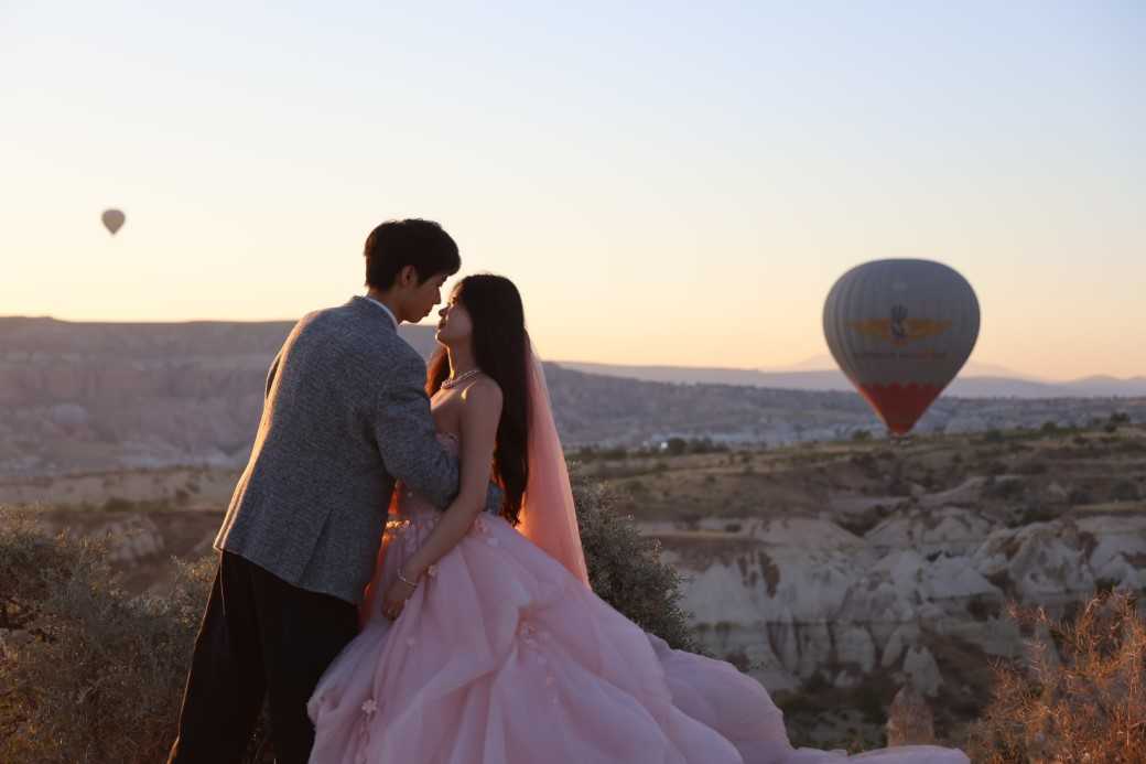 Kapadokya dünyanın en romantik yeri