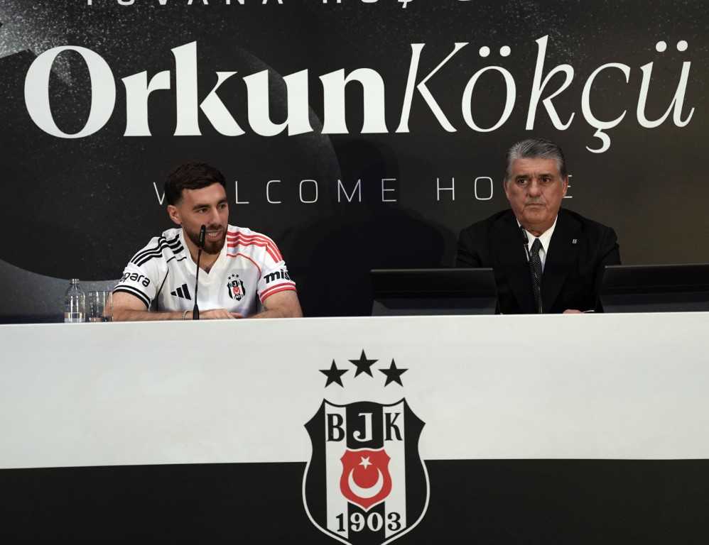 Beşiktaş, Orkun Kökçü ile sözleşme imzaladı