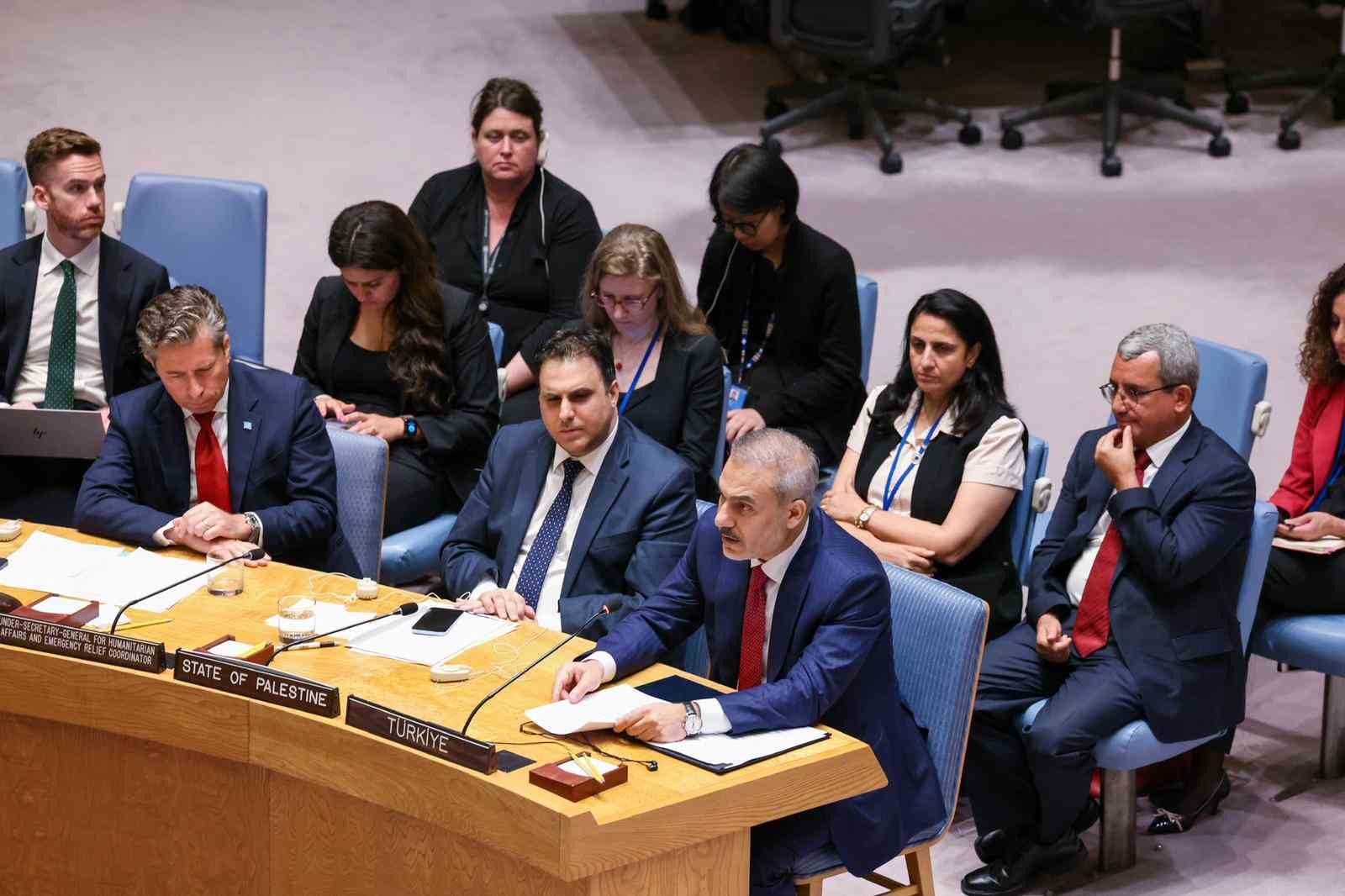 Bakan Fidan: “80 yıl sonra dünya yine toplama kamplarına tanıklık ediyor”