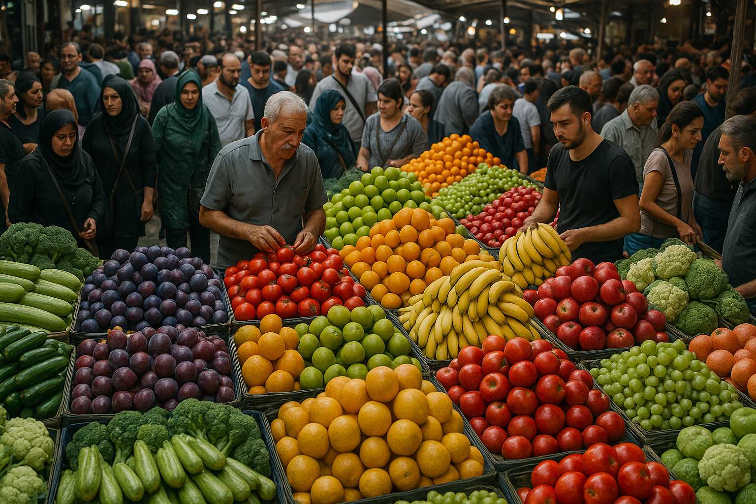 Van Sebze Hali’nde Fiyatlar Güncellendi