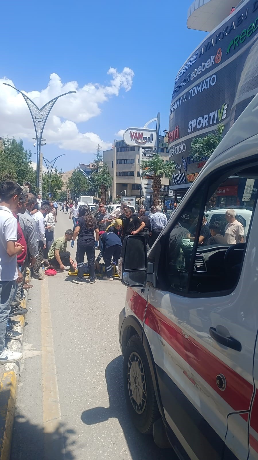 Scooterın çarptığı çocuk yaralandı