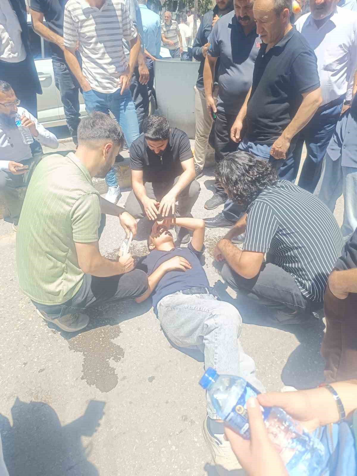 Scooterın çarptığı çocuk yaralandı