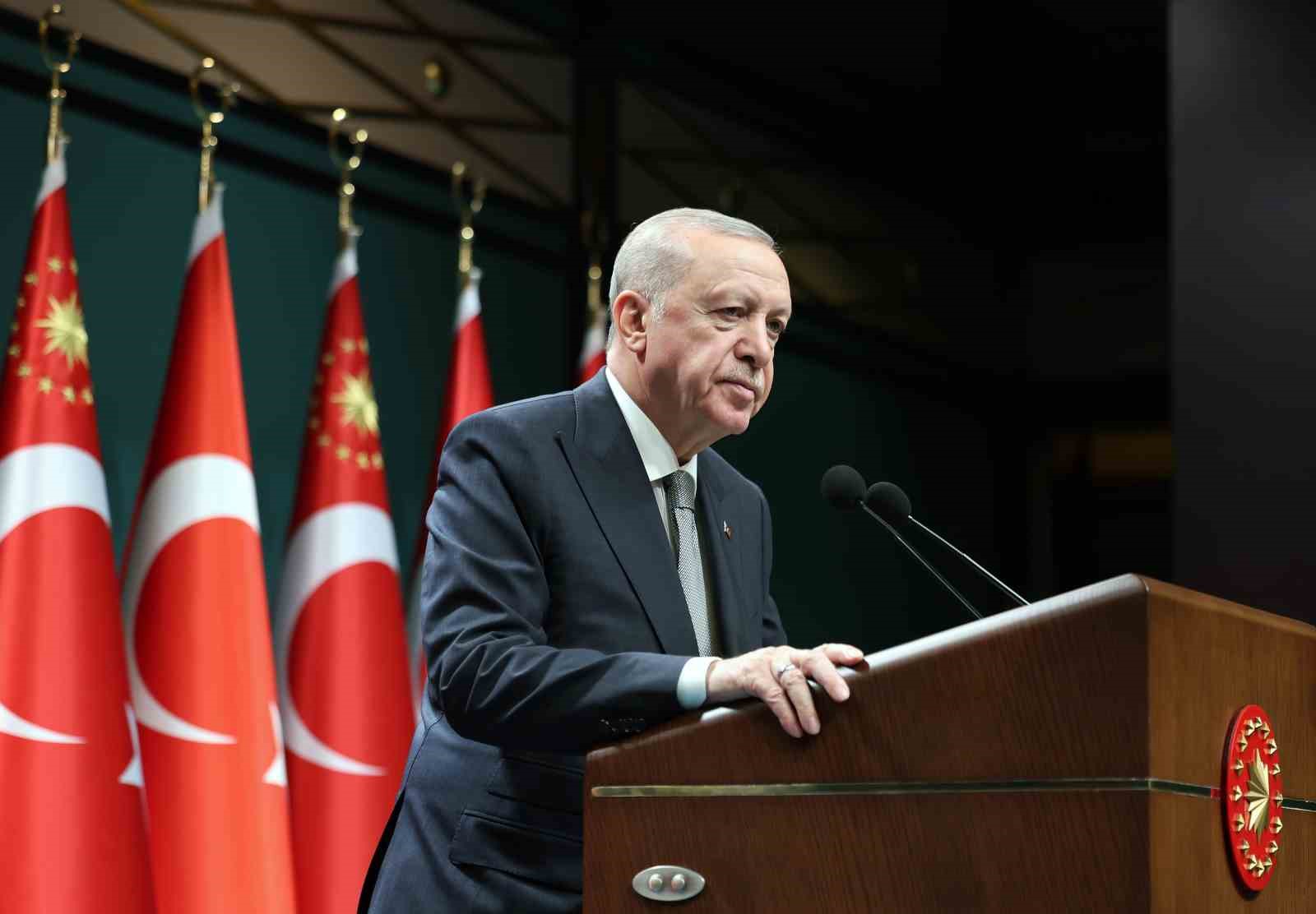 Cumhurbaşkanı Erdoğan: 