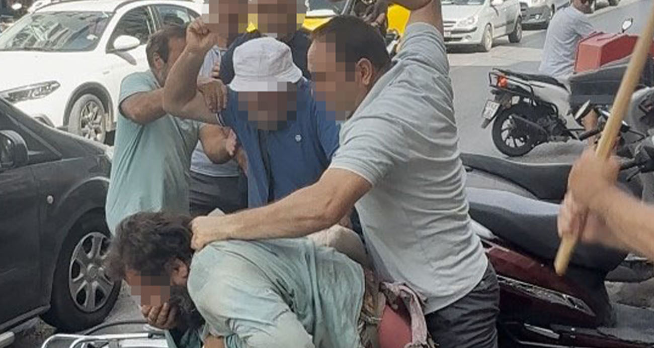 Yol Ortasında Acımasız Saldırı: Dehşet Anları Kamerada