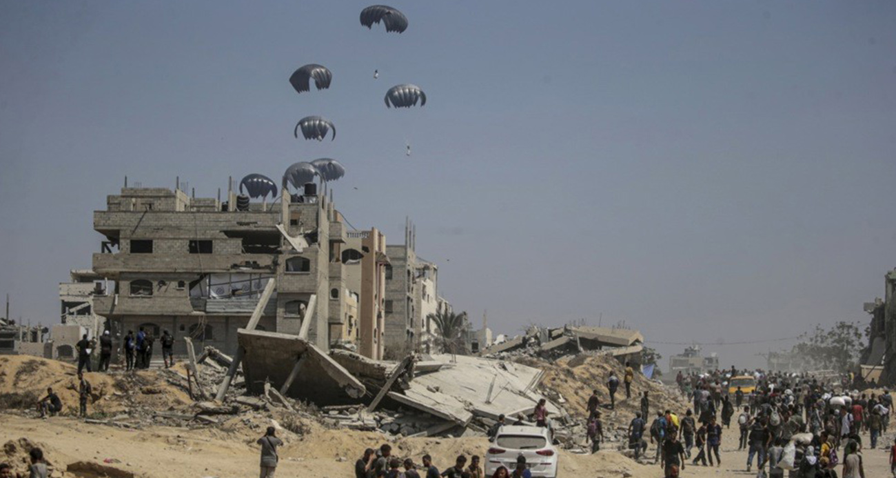 Gazze Semalarında Umut: Ürdün ve BAE Yardım Uçurdu