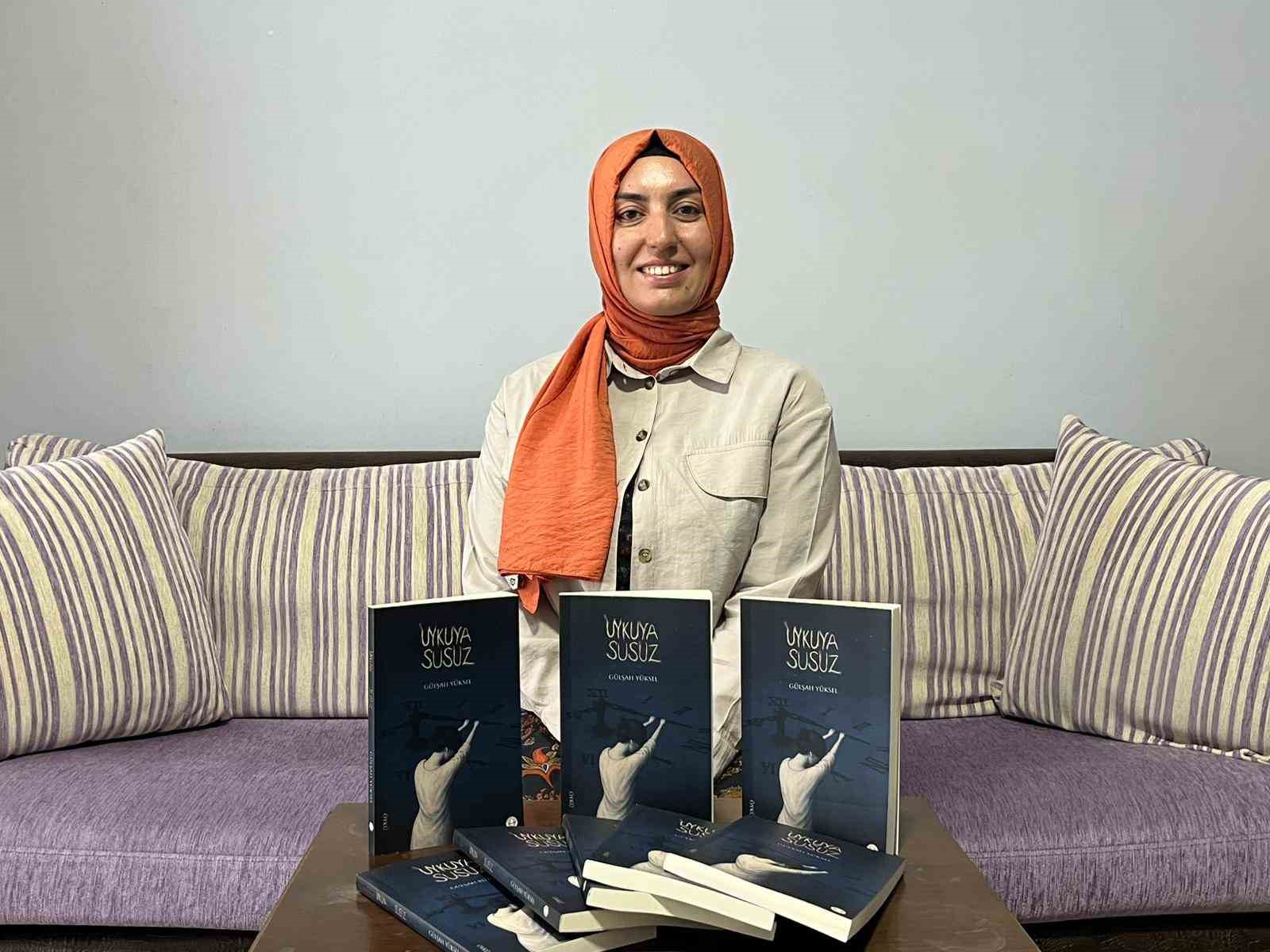 Ev hanımı Gülşah Yüksel, çıkardığı öykü kitabında uykusuzluğa değindi