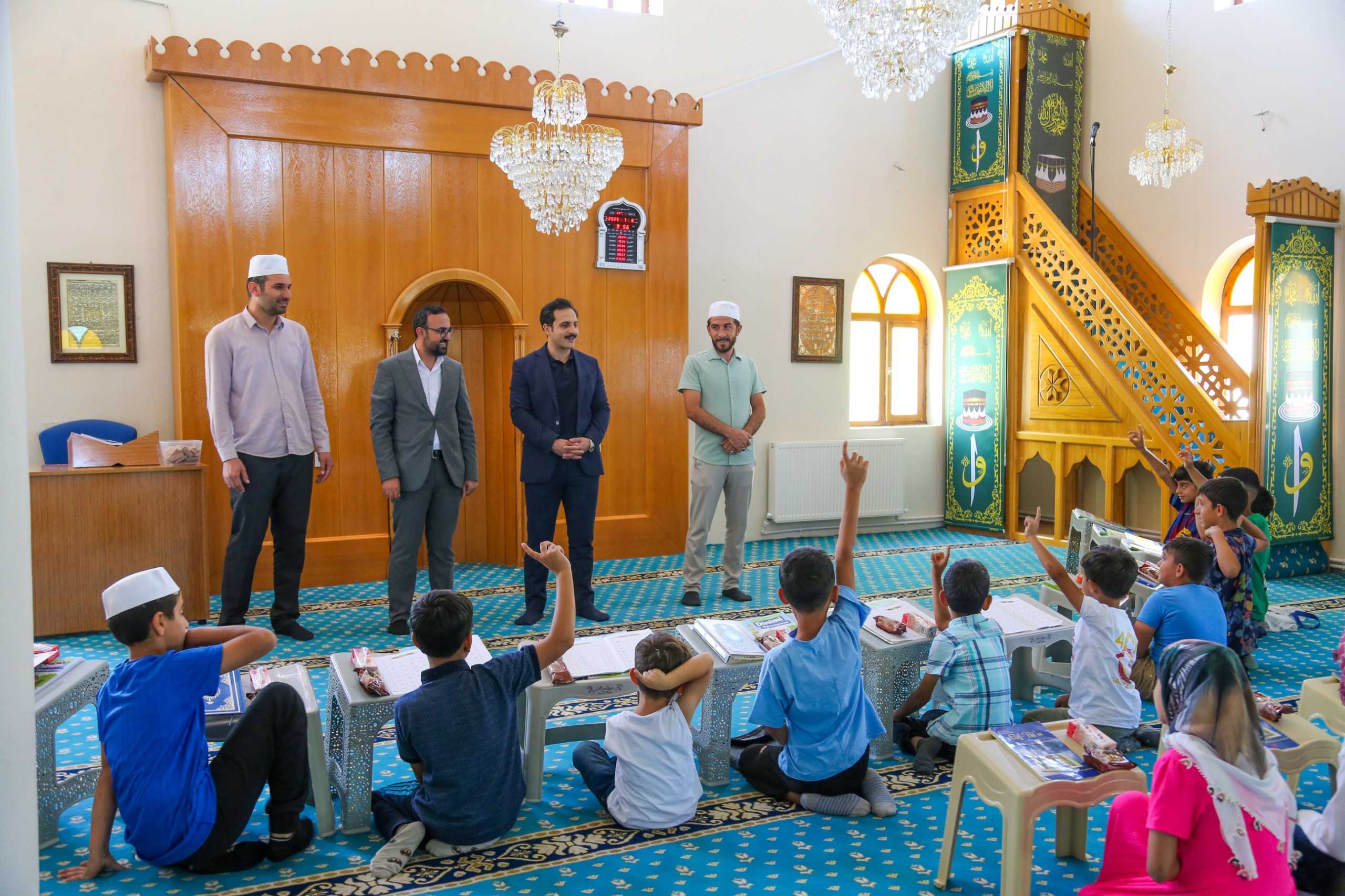 Kaymakam Erdem’den Kur’an Kursu Öğrencilerine Ziyaret