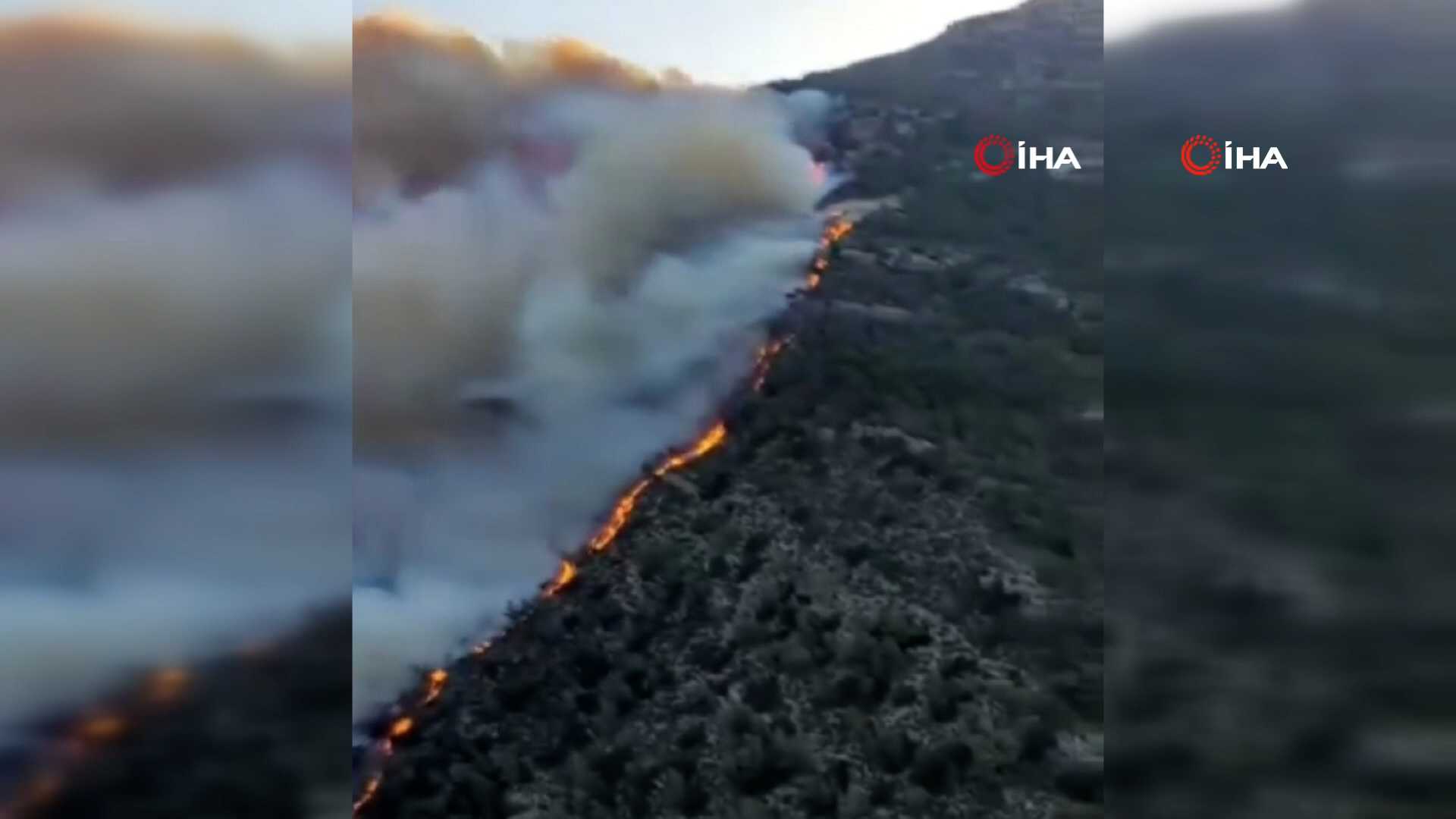 Girit Adası’nda orman yangını: 5 bin kişi tahliye edildi