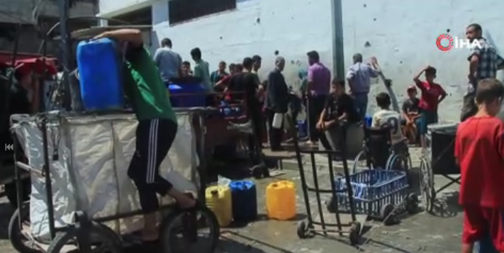 Gazze Susuzlukla Boğuşuyor