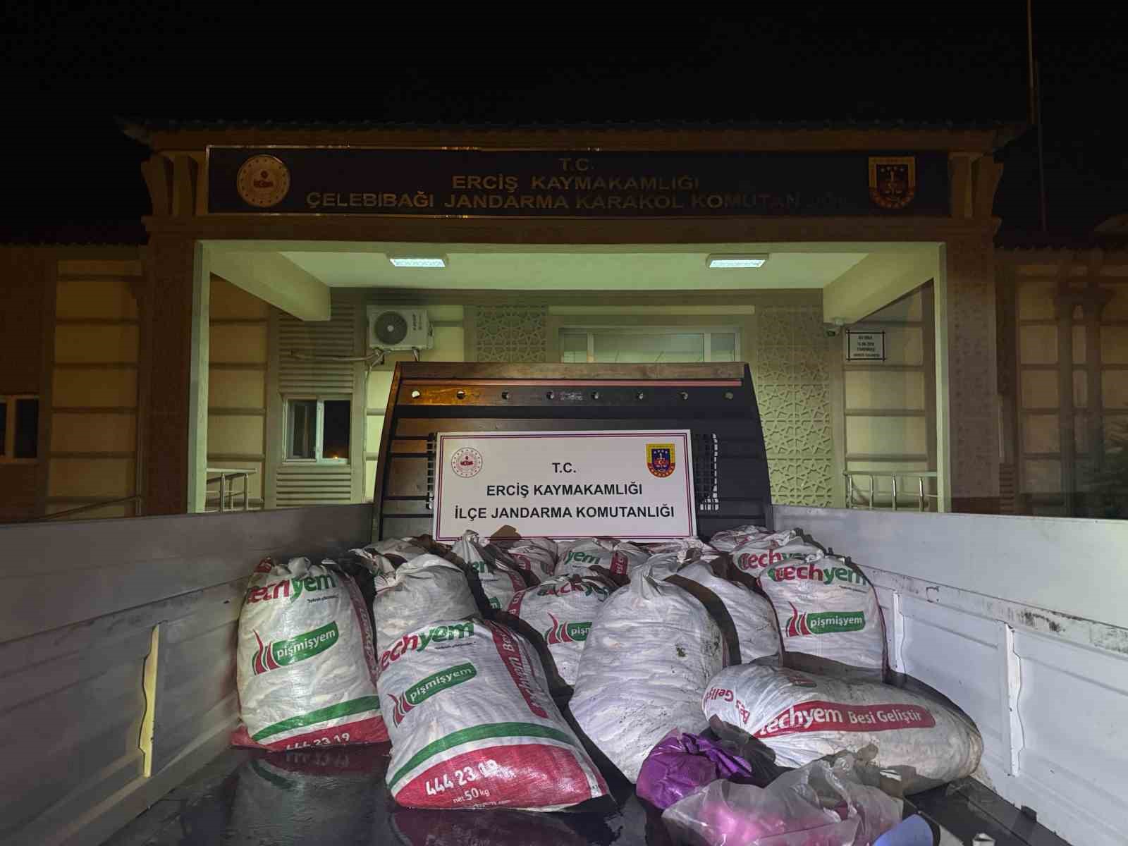 Van’da 3 aylık süreçte kaçak avlanan 78 ton inci kefaline el konuldu