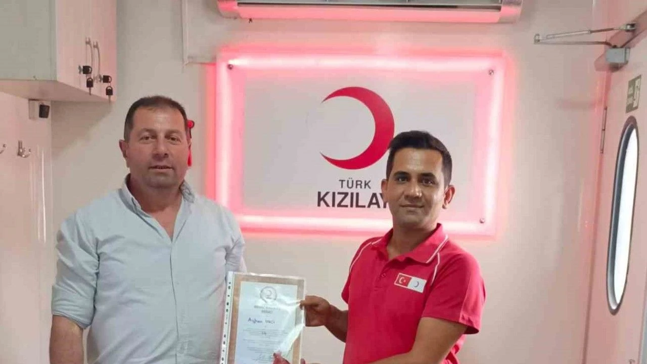 Van’da Kan Bağışçılarına Anlamlı Teşekkür: Madalya ile Onurlandırıldılar