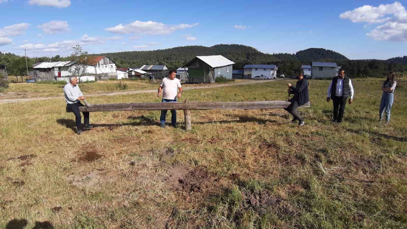 Yaylada unutulmaya yüz tutmuş eğlence: “Cıngırdak”