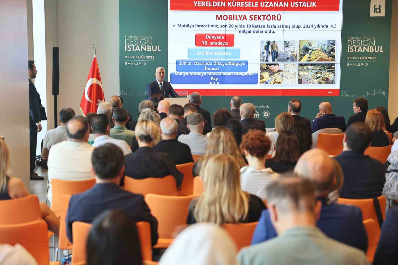 Bakan Bolat: Mobilya İhracatı 2024’te 4,5 Milyar Doları Buldu