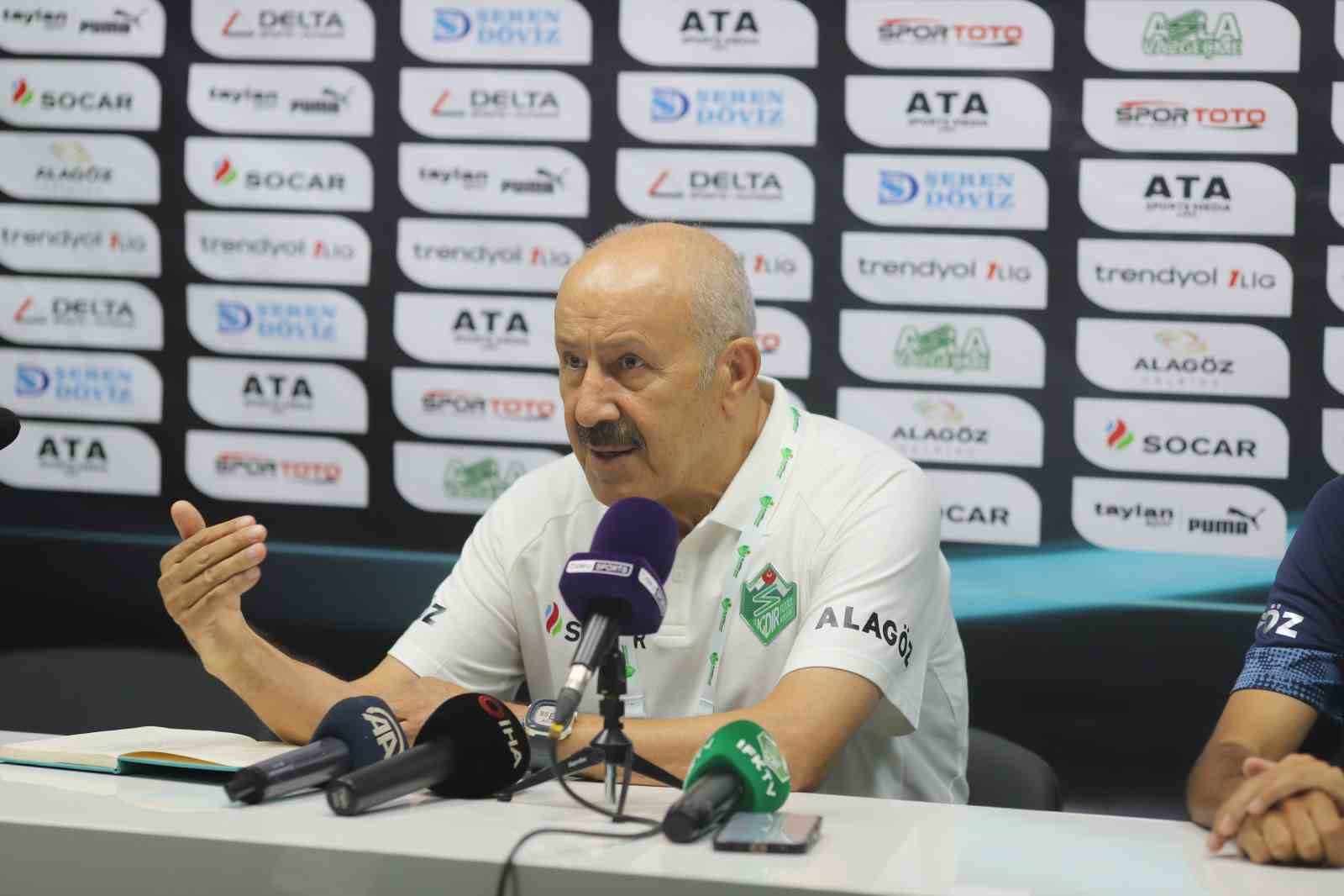 Iğdır FK – Van Spor FK maçının ardından açıklamalar yapıldı