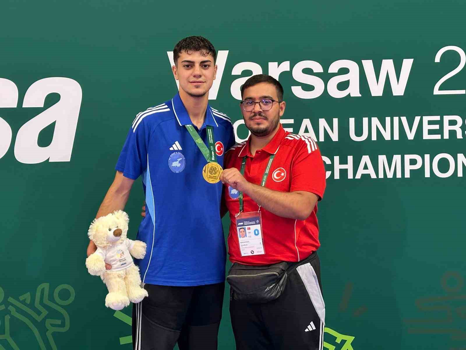 Vanlı Kickbokscu’dan Avrupa şampiyonluğu