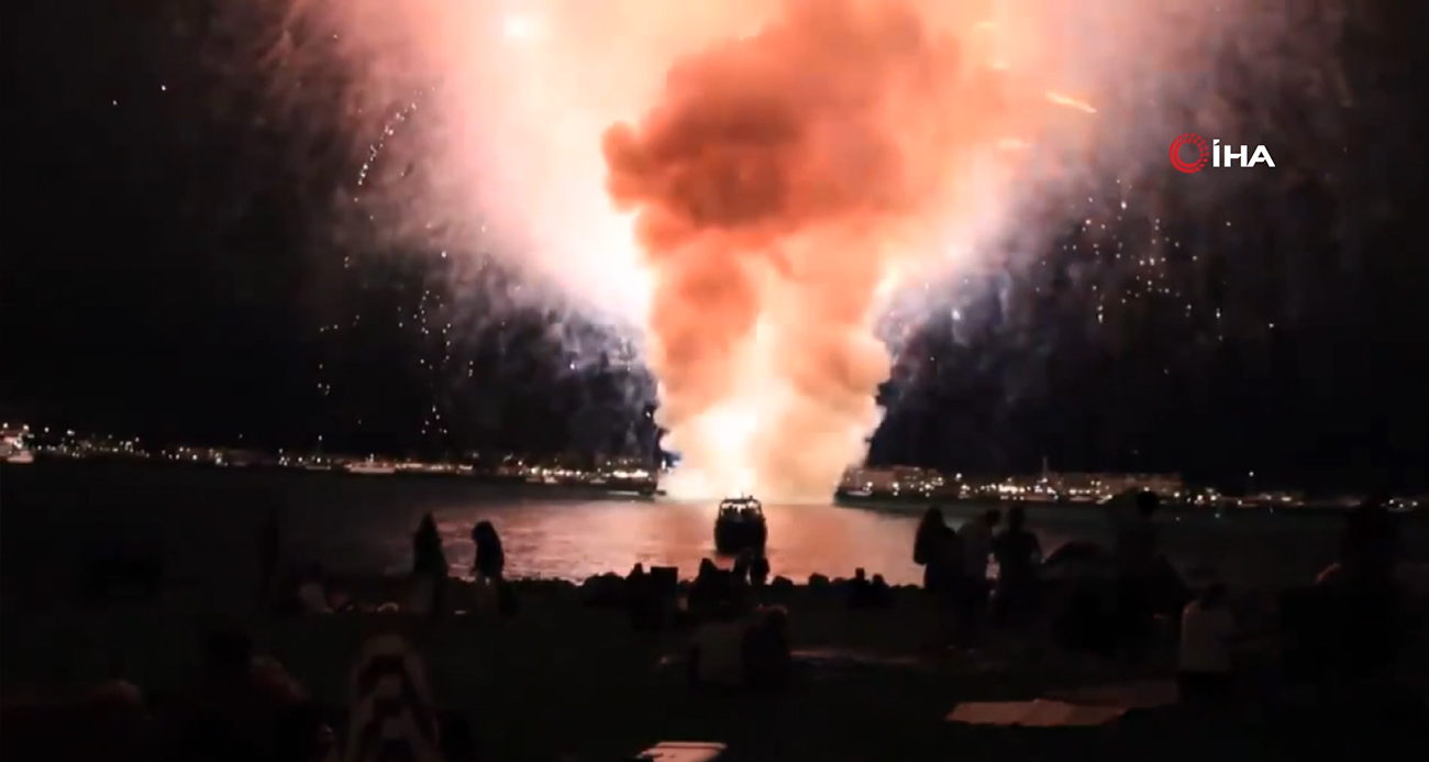 Japonya’da Korku Dolu Anlar: Havai Fişek Festivalinde Yangın Çıktı