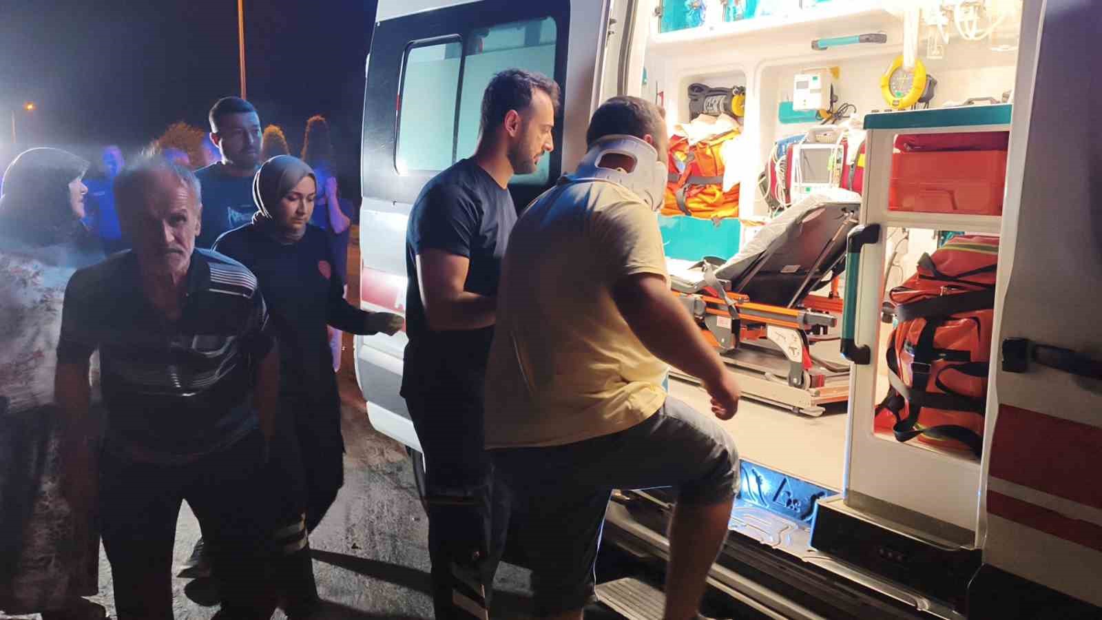 3 aracın karıştığı zincirleme kazada 1 kişi yaralandı