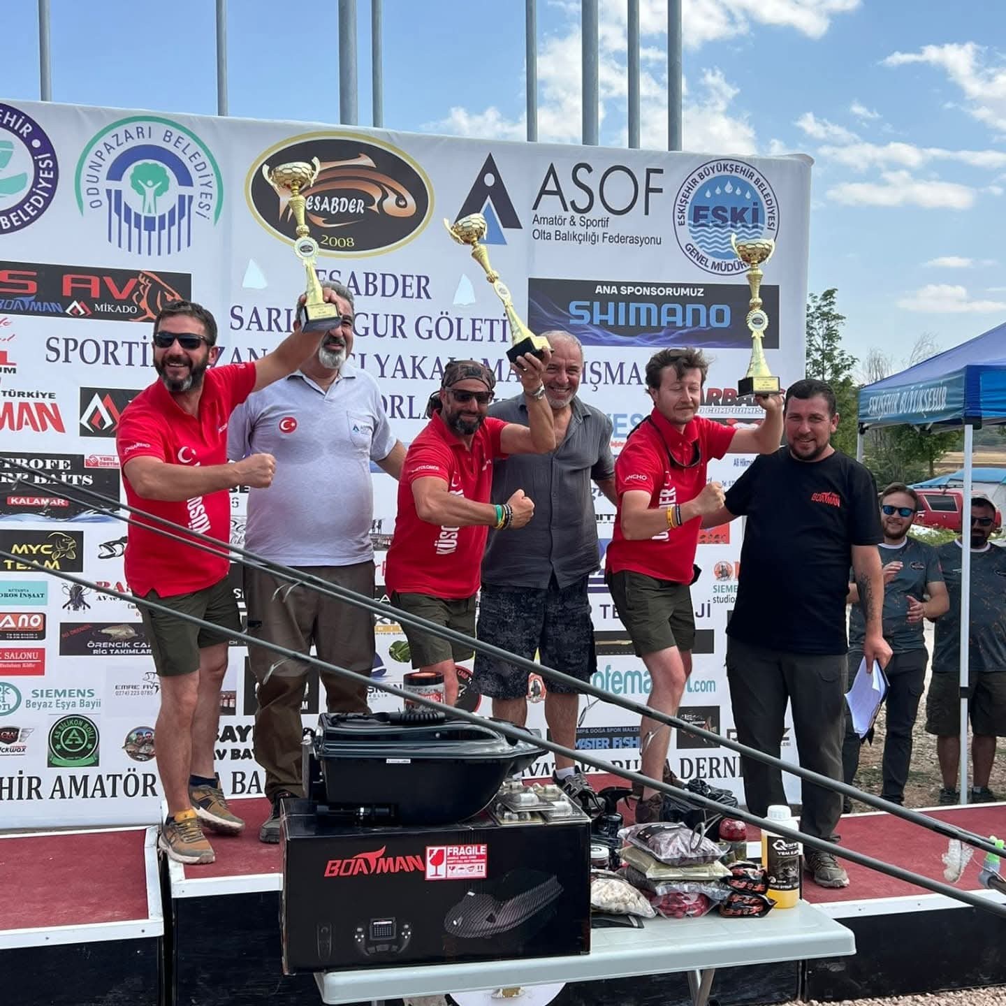 ESABDER Sarısungur Carp Race of Master 2025 sona erdi: 141 balık yakalandı