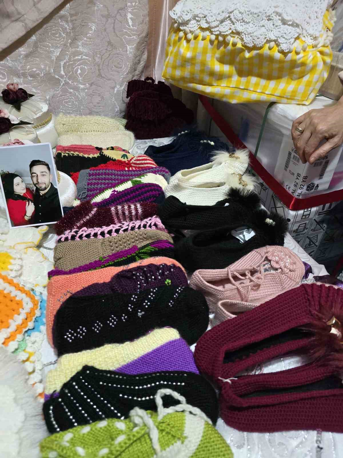 Tokat’ta çeyiz asma geleneği yaşatılıyor