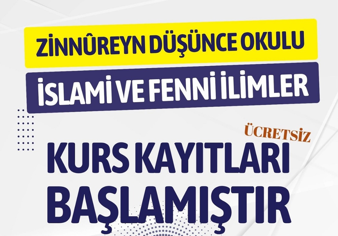 Van Zinnûreyn Düşünce Okulu’ndan gençlere ücretsiz eğitim fırsatı.