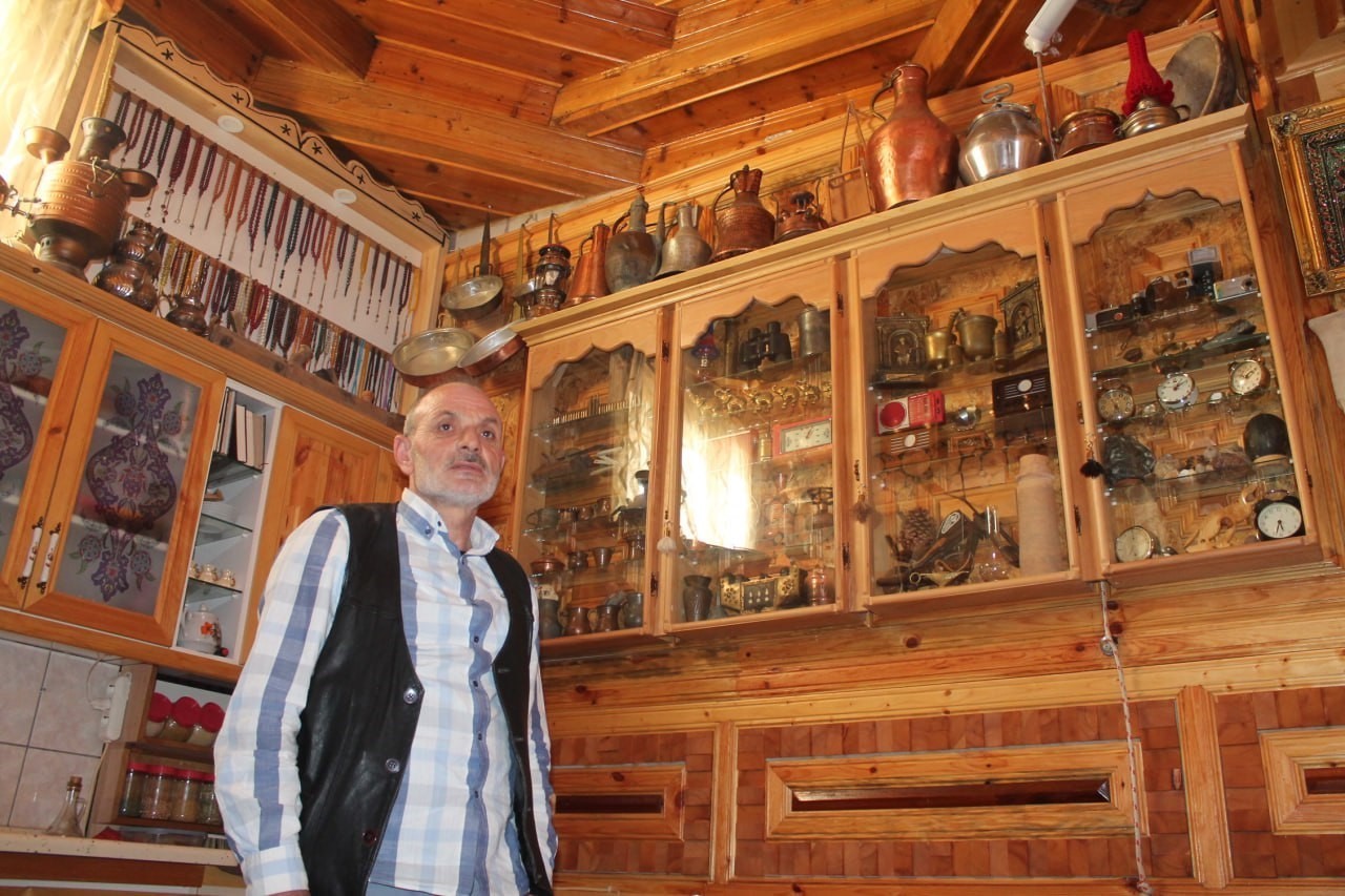 Baba ocağını restore edip kültür evine çevirdi