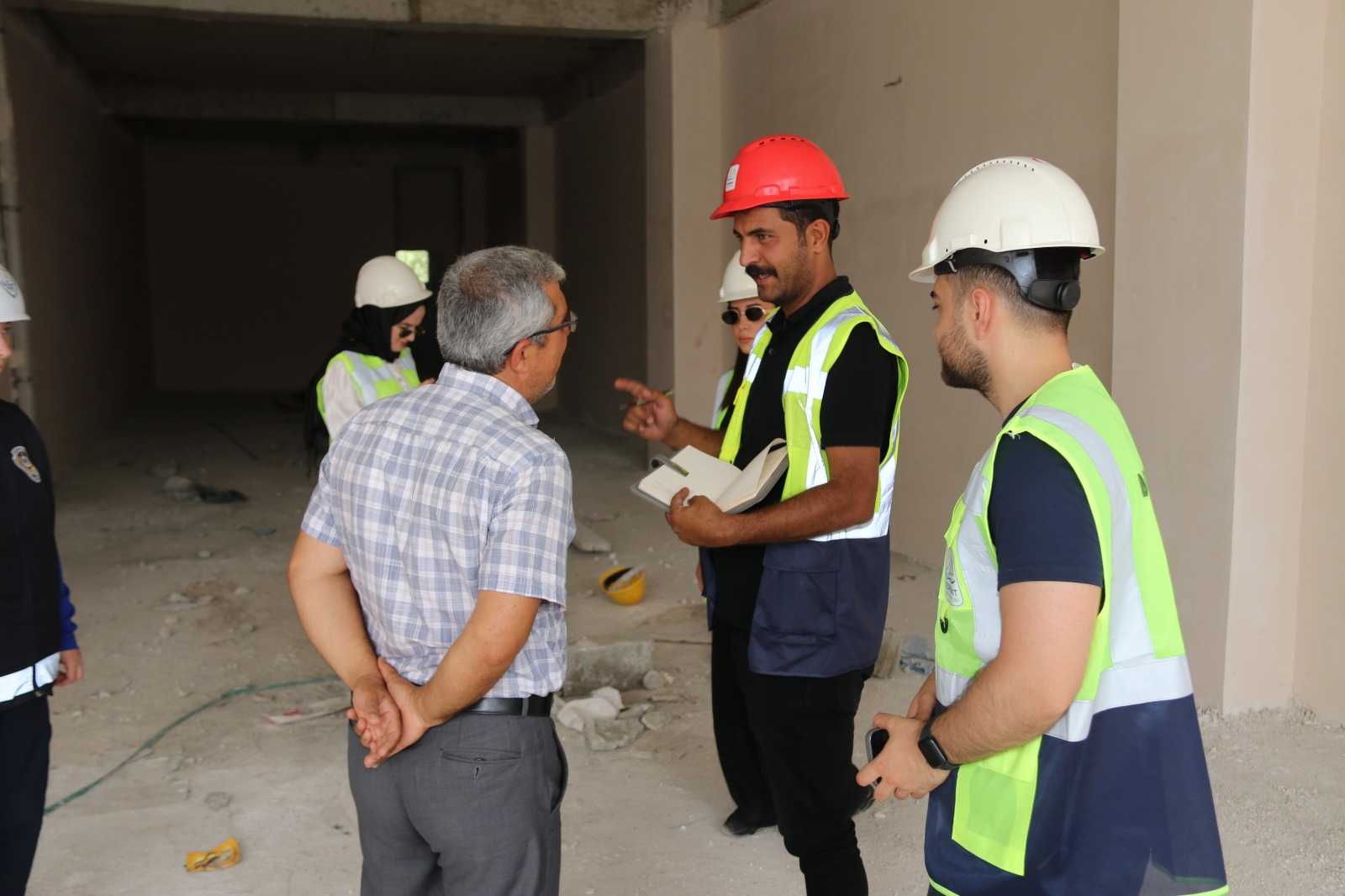 Van-Edremit’te İş Sağlığı Güvenliği ve Yapı Kontrol denetimleri sürüyor