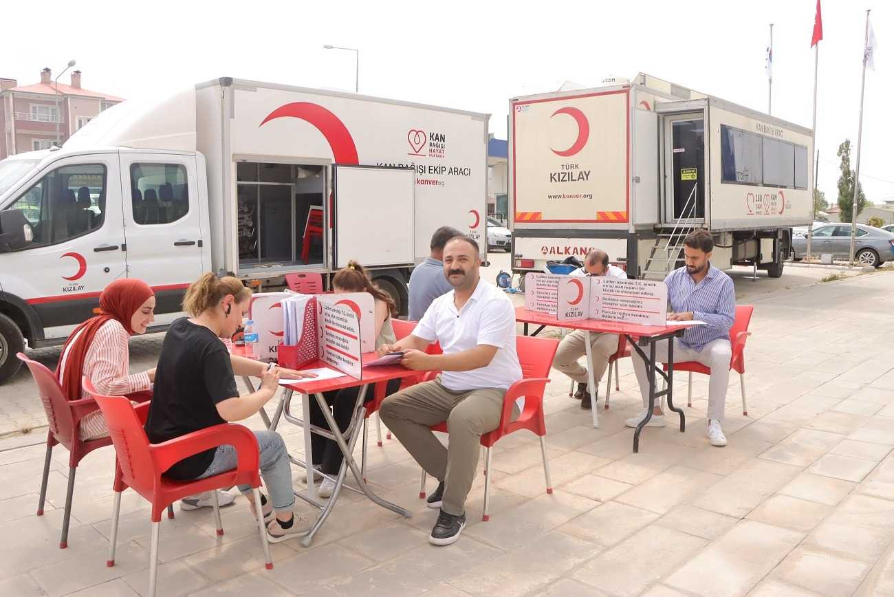 VEDAŞ Personelinden Kızılay’a Kan Bağışı