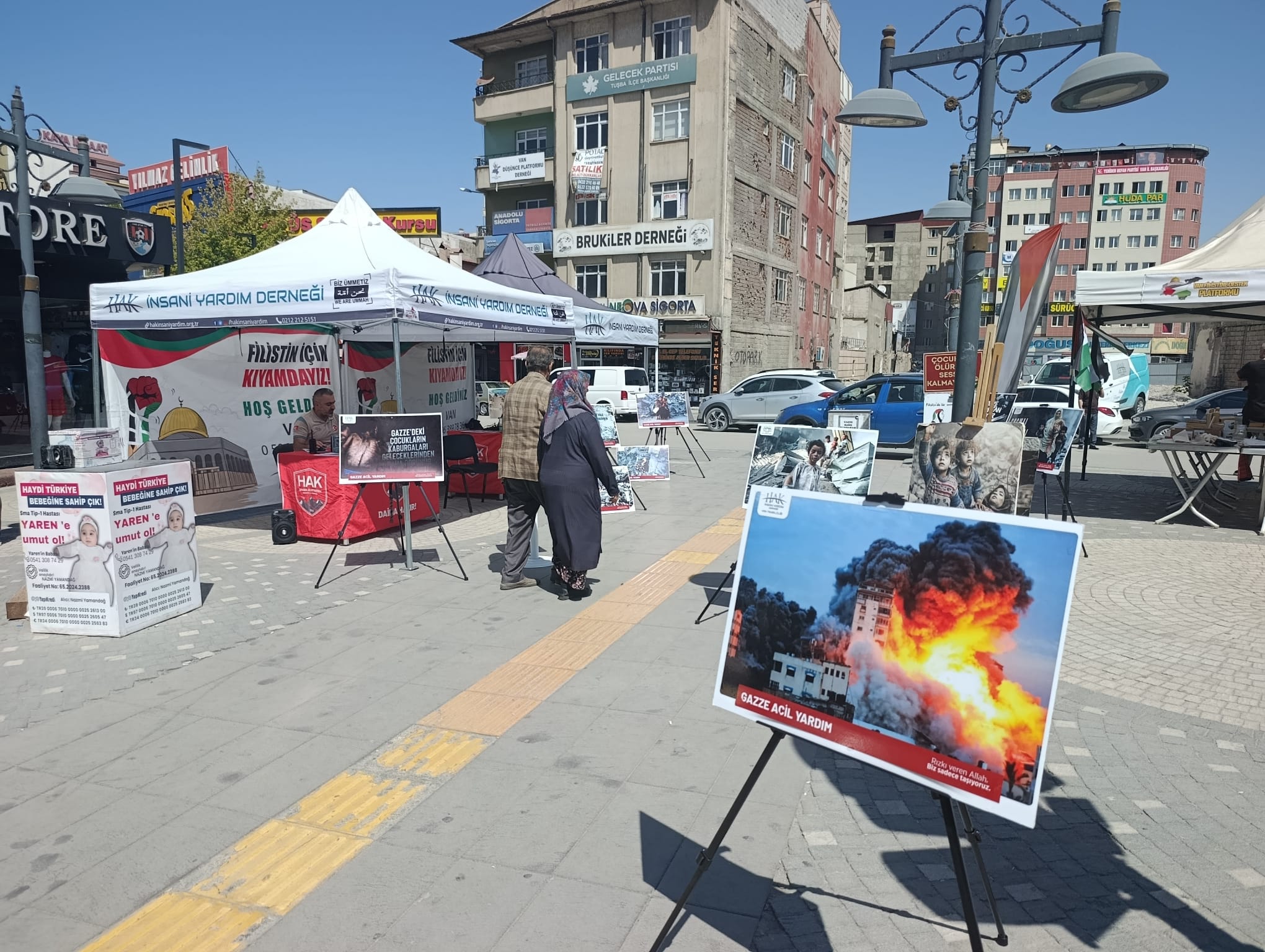 Van’da Gazze’ye Destek Sergisi