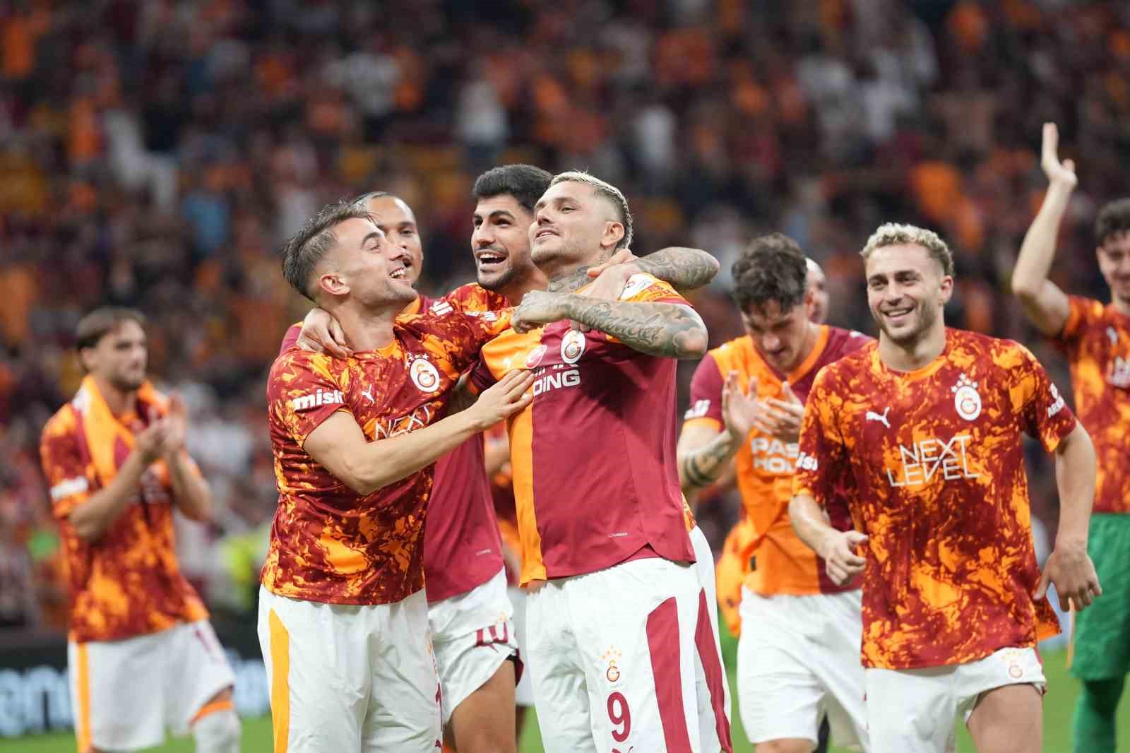 Galatasaray, galibiyet serisini 13 maça çıkardı