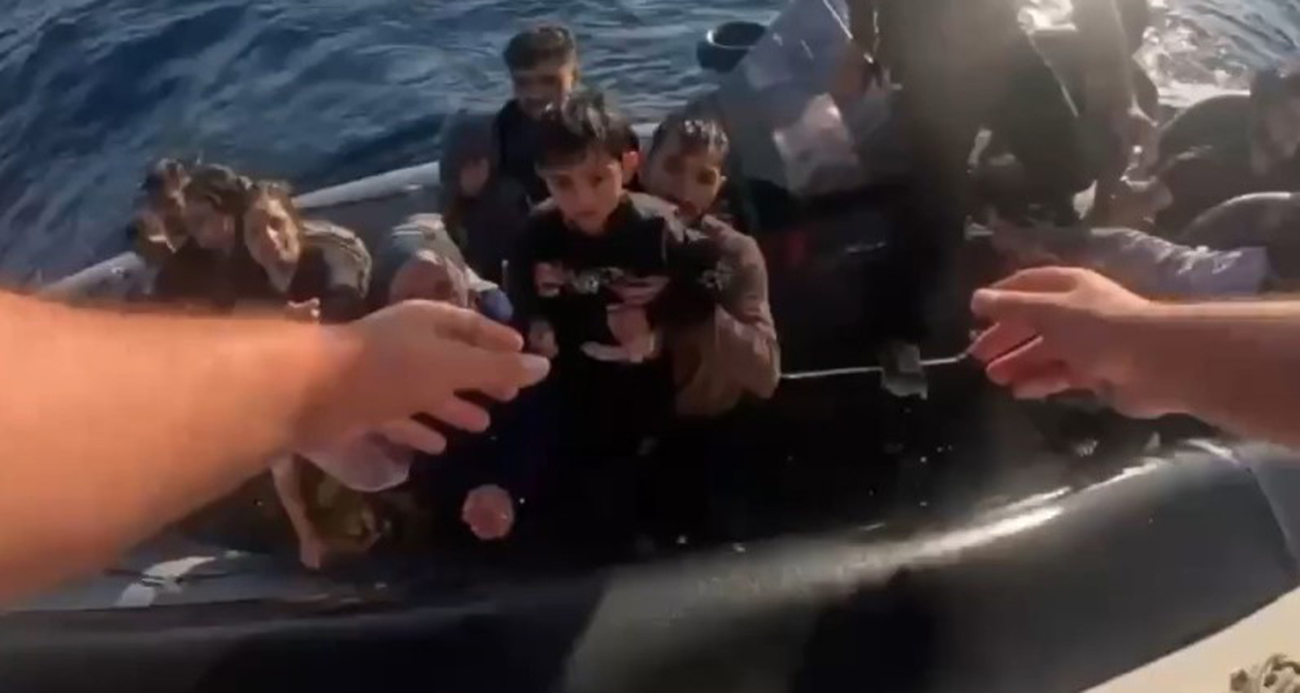 Faciadan döndüler: 36 göçmen kurtarıldı