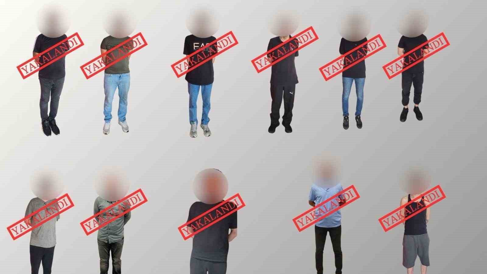 Kırmızı bültenle aranan 6, ulusal seviyede aranan 5 suçlu Türkiye’ye getirildi