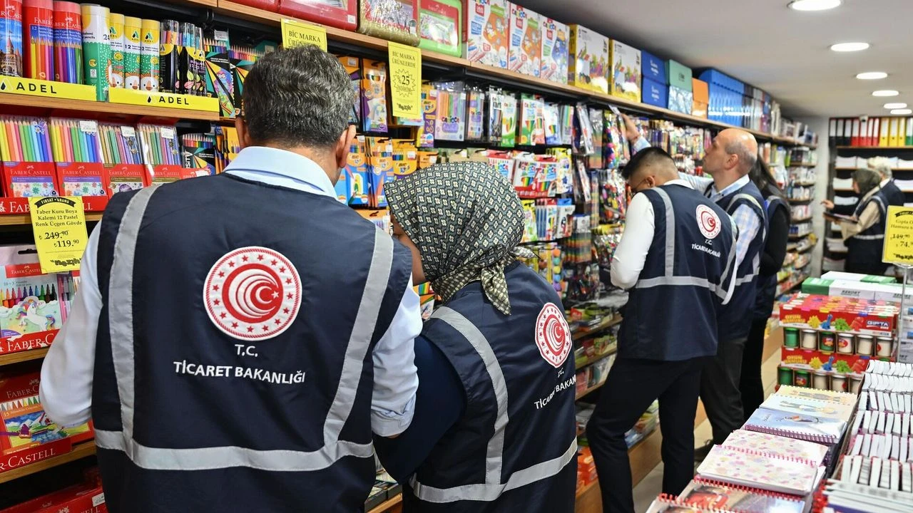 Ticaret Bakanlığı’ndan kırtasiye ürünlerine denetim