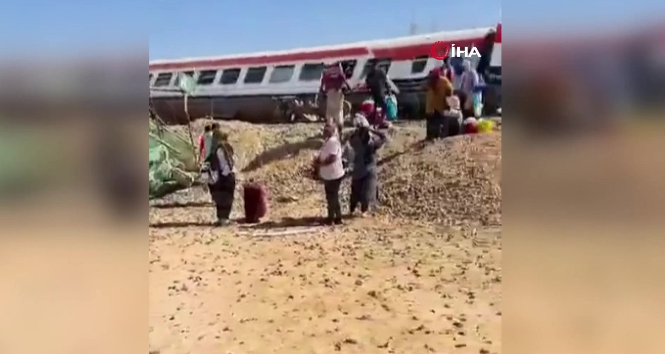 Mısır’da tren kazası: 3 ölü, 94 yaralı