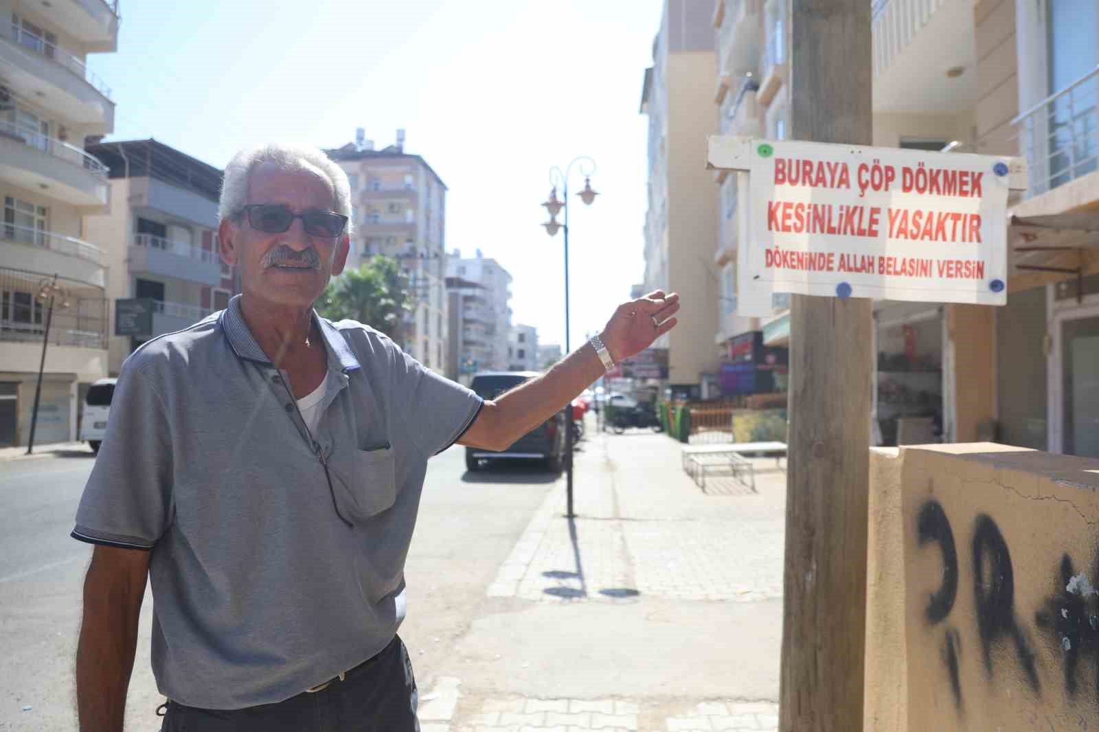 Ne Uyarı Ne Ceza İşe Yaradı… Hatay’da Çöp Sorununu Bu Tabela Çözdü!