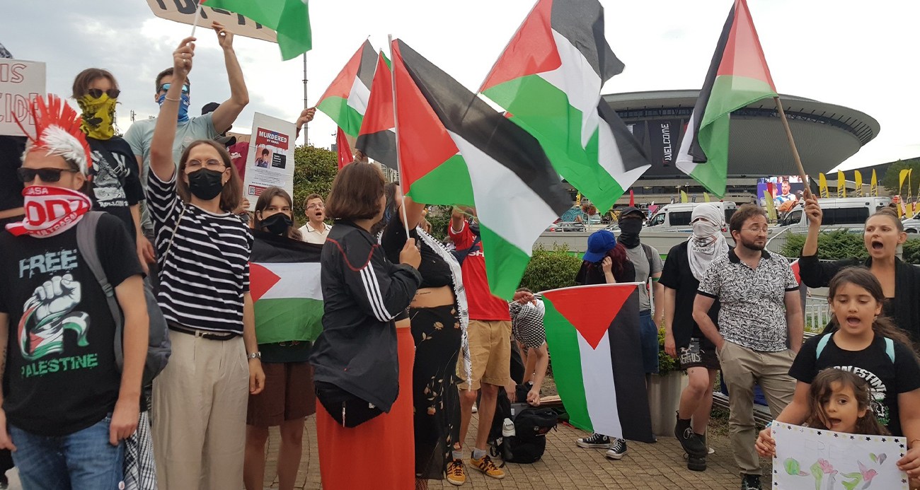 Polonya’dan Gazze’ye destek: İsrail milli marşı yuhalandı