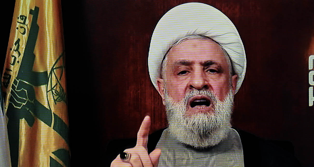 Hizbullah lideri Kasım’dan İsrail’i Tehdit etti