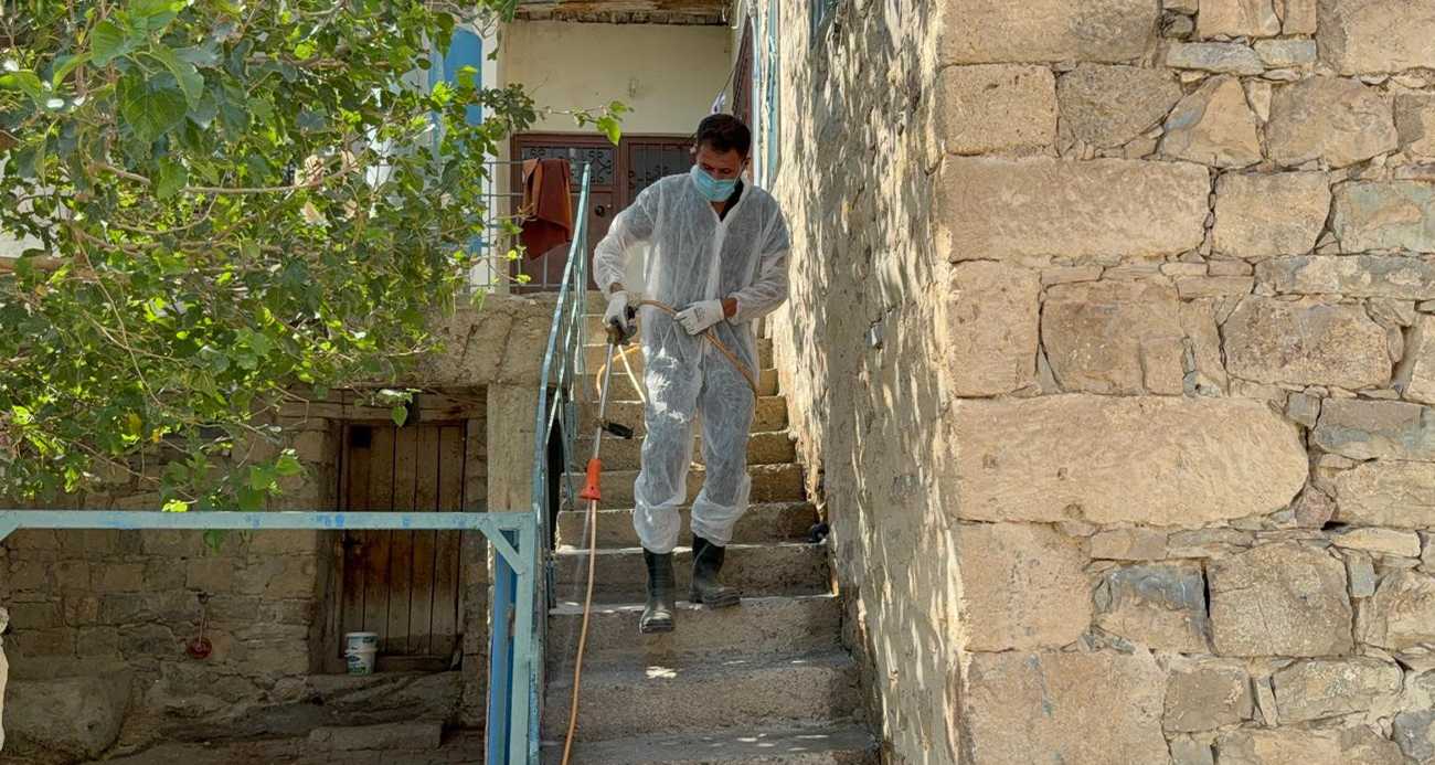 Akrepler köyü istila etti