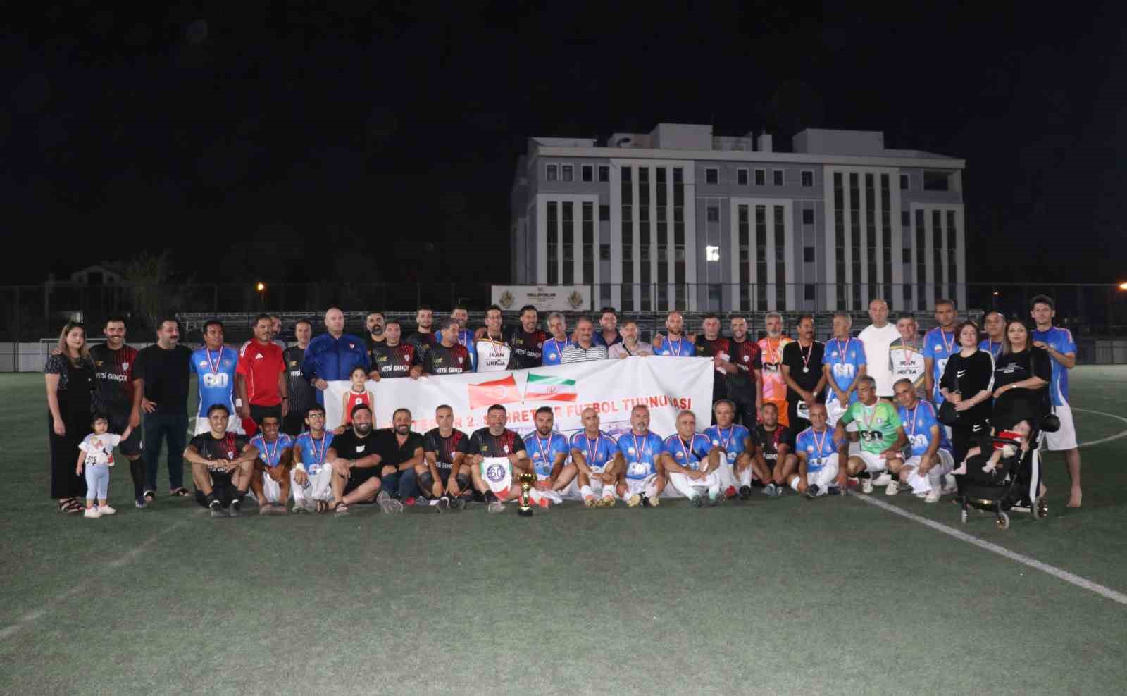 Van ve Urmiye sporcuları dostluk ve kardeşlik için ter döktüler