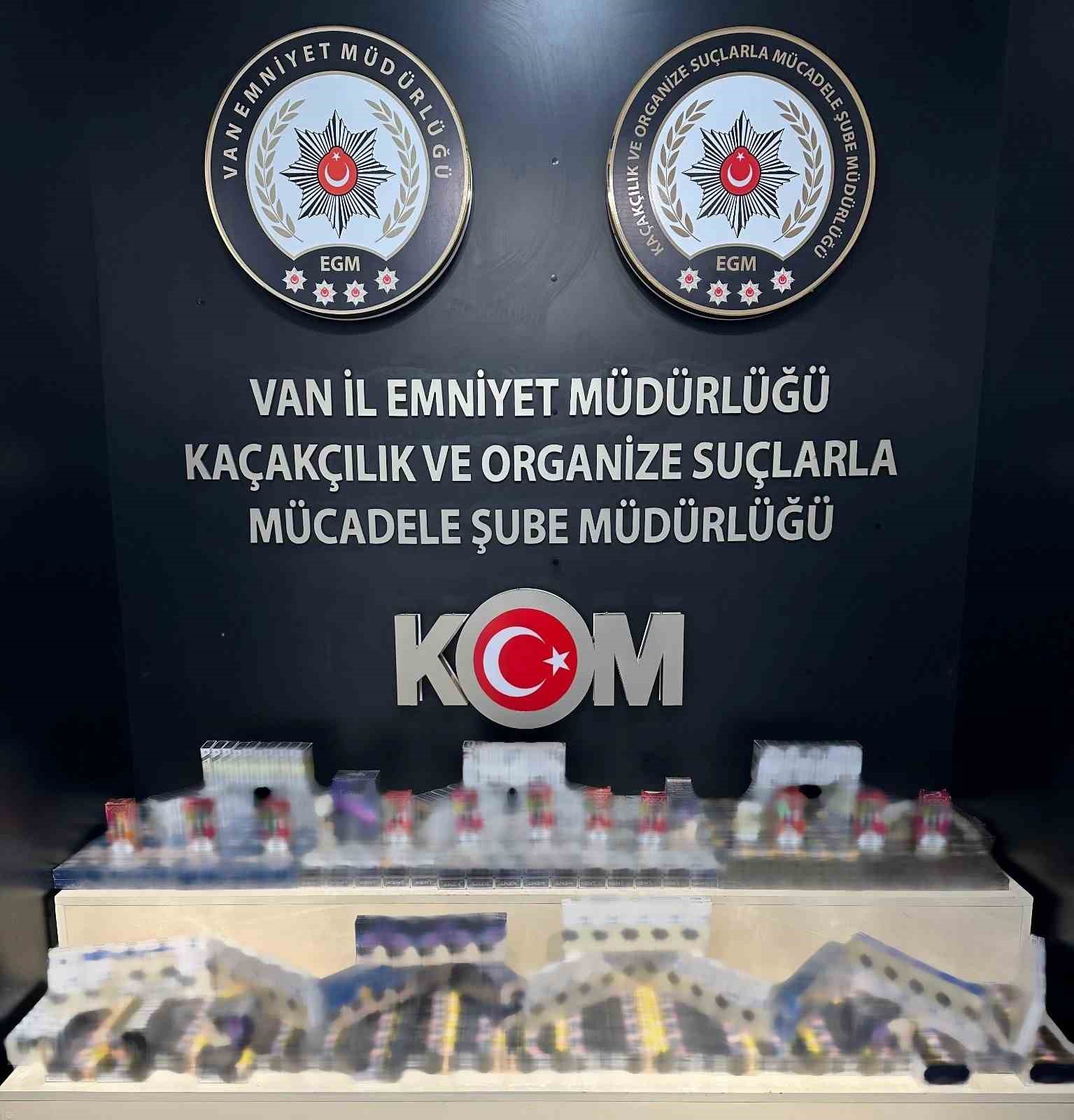 Van’da Gümrük Kaçağı Operasyonu