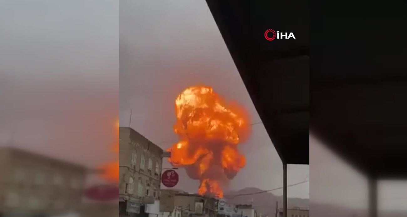 İsrail Yemen’de başkanlık sarayı yerleşkesini ve elektrik santrallerini vurdu