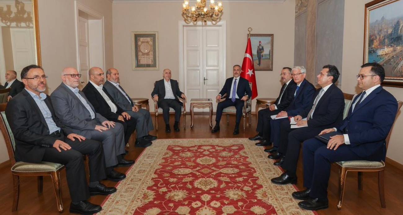 Bakan Fidan, Hamas heyetiyle bir araya geldi