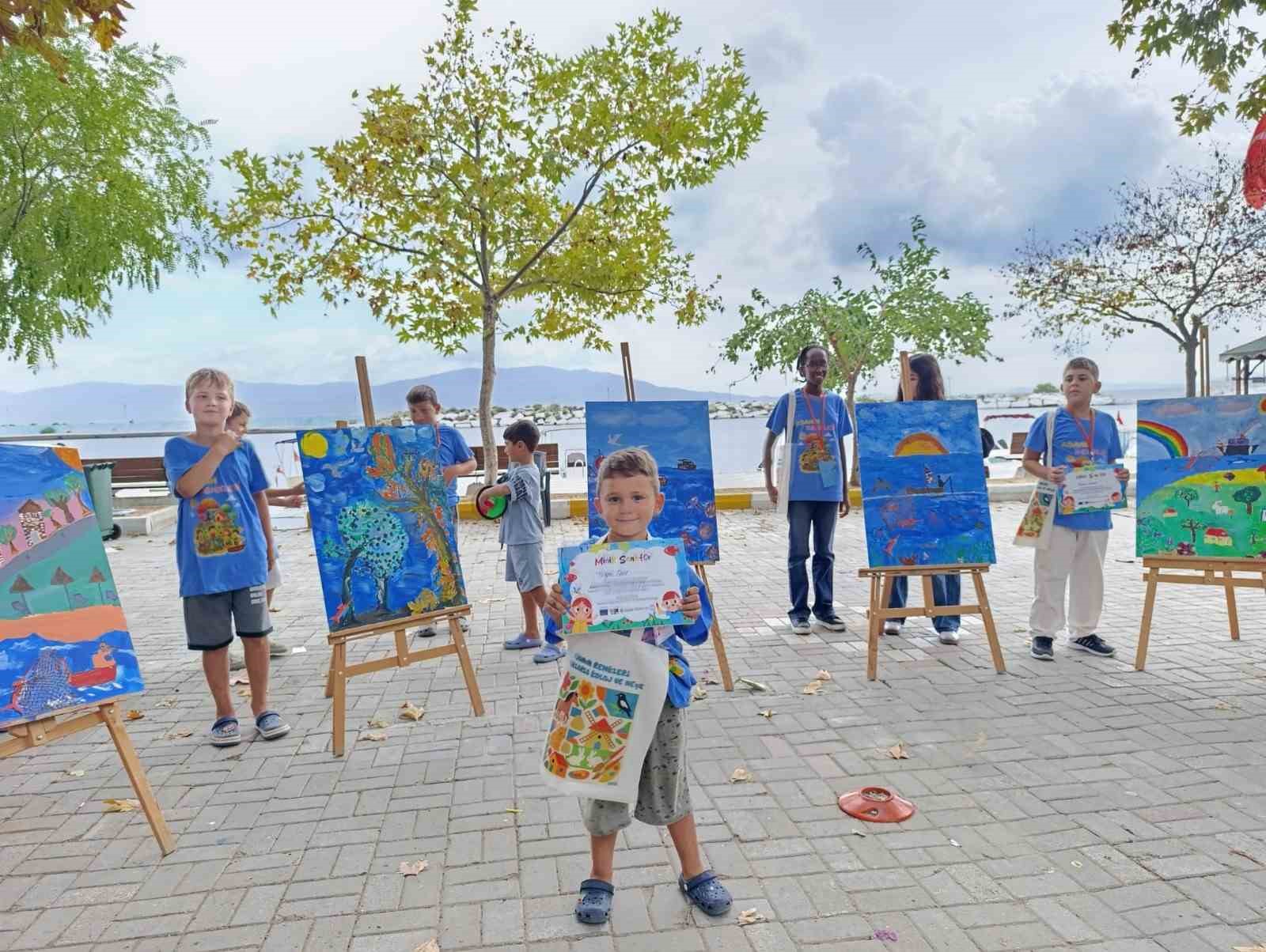 Marmara Adası’nda renkli görüntüler